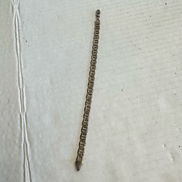 925 Sterling Silver Curb Cuban Bracelet - Picture 2 of 16